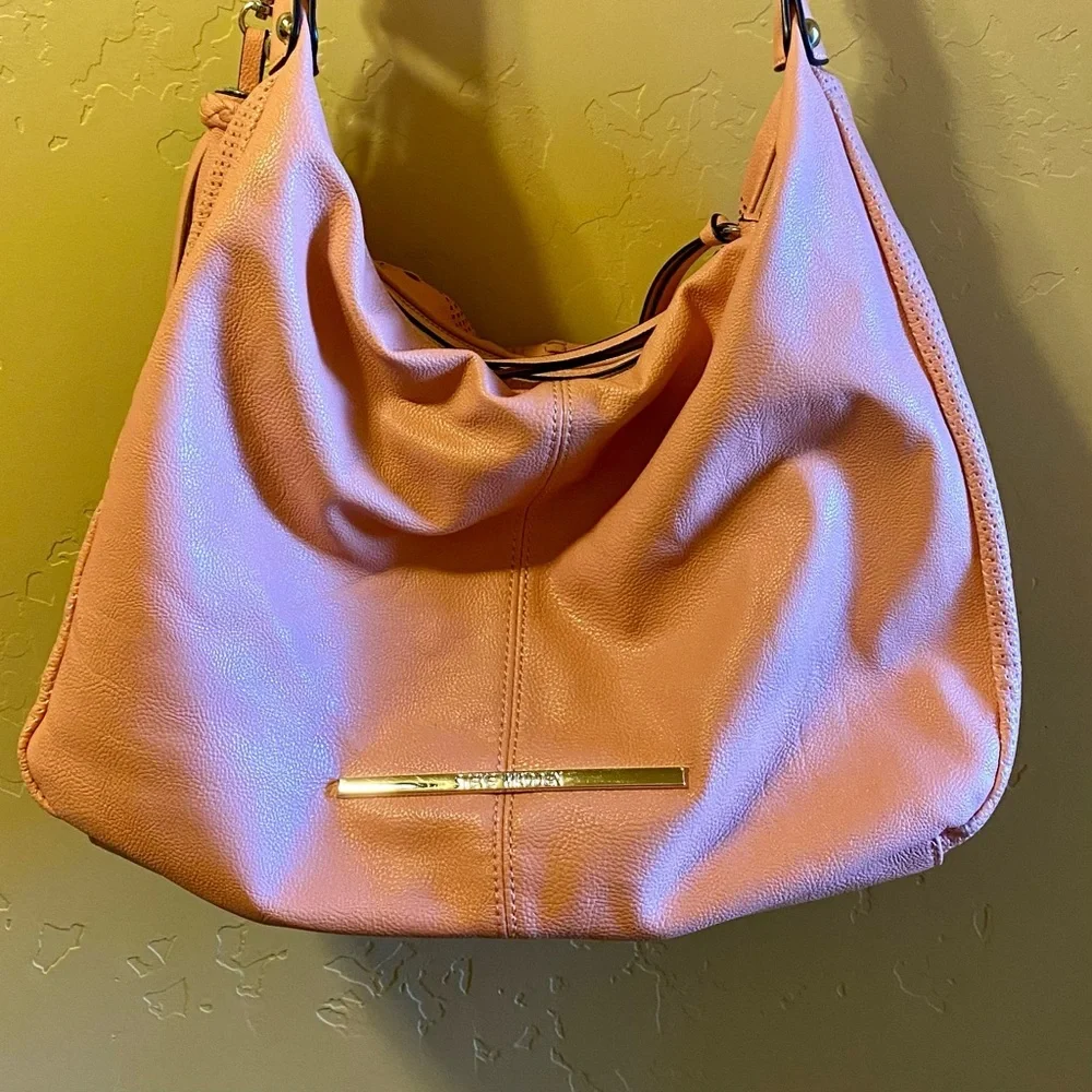 Steve Madden Apricot Bshayy Hobo Handbag - Picture 6 of 9